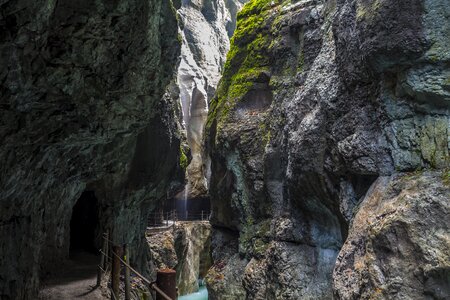 Stone cave mountain photo