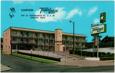 Canton Travelodge, Canton, Ohio (1960s) photo