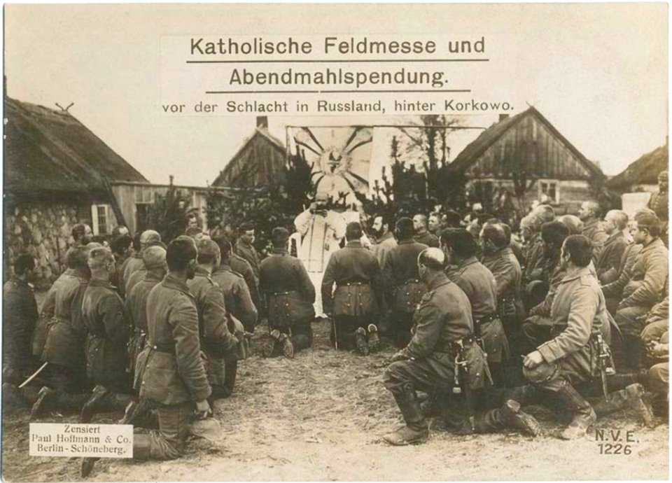 Comunión de alemanes antes de la escaramuza de Korkowo photo