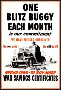 One blitz buggy each month is our commitment [Canada]