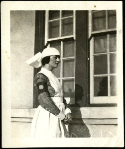 Unidentified military nurse photo