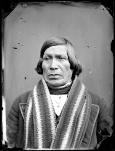 Portrait of an Aboriginal man [Portrait of an unidentified… photo