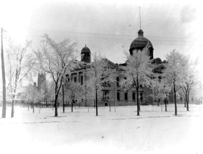 Frontenac County Court House in Winter photo