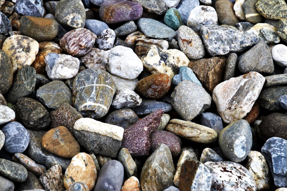 Nature closeup gravel