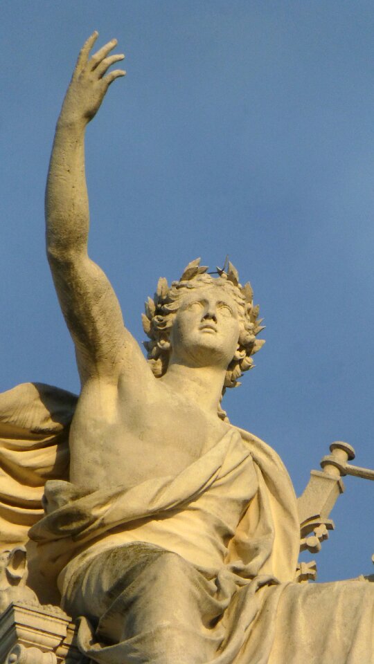 Sculpture burgtheater vienna