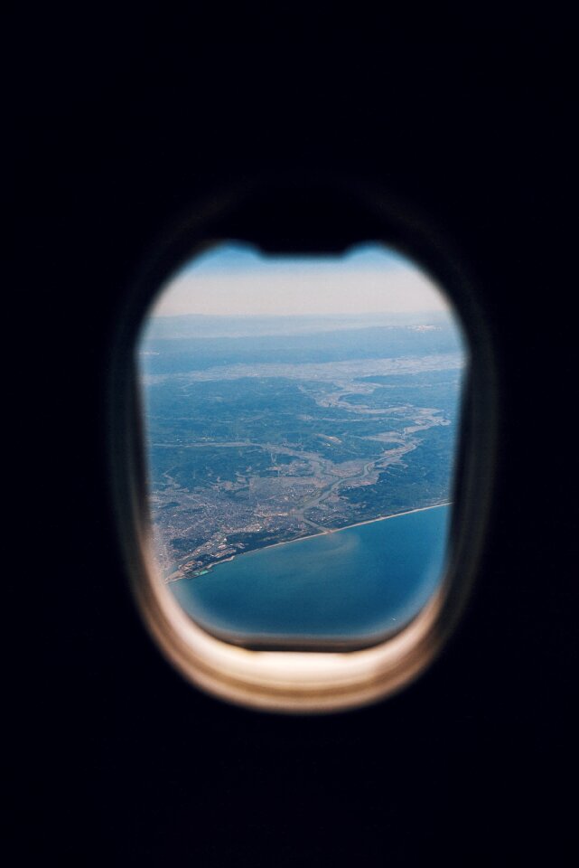 Trip blue sky