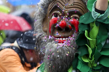 Plaster mask masquerade funny