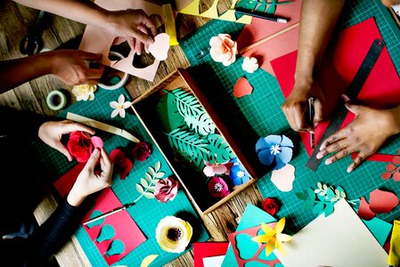 Crafts handicrafts flowers