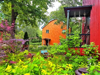 Helsinki woodhouse garden