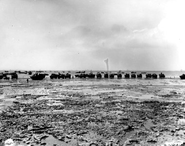 SC 205561 - Troops of 7th Infantry Division land on Orange…