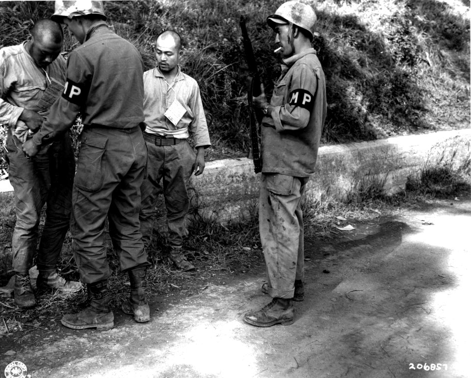 SC 206857 - Jap Prisoners, captured near Tiara, Okinawa, a…