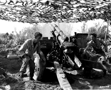 SC 204798 - Cpl. H. Jones, Escondido, Cal., left, and Pfc.…