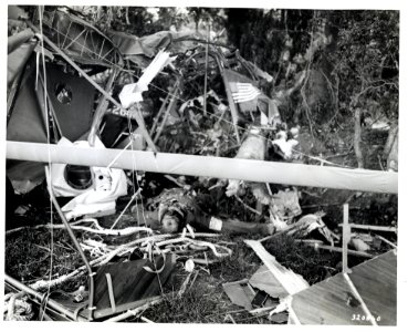SC 320860 - A member of an American Airborne Unit lies dea…