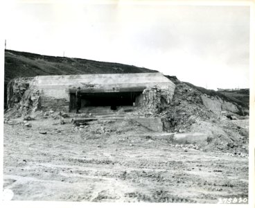 SC 275820 - A 47-mm gun emplacement on the French coast, u…