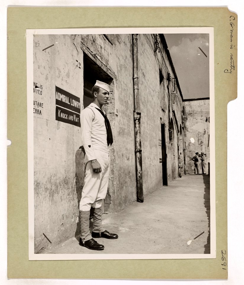 On guard at the entrance of Southern France invasion Plann…