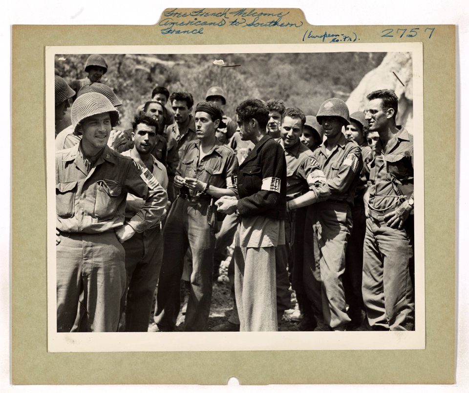 On D-Day morning as American and Allied forces crashed thr…