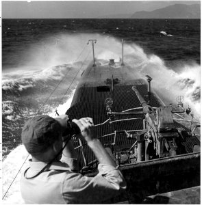 80-G-468652 - Officer on Duty Aboard the USS Batfish, May,…