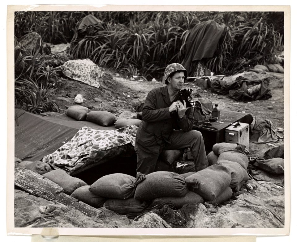 Coast Guard Combat Photographer Harold E. Whitwer, Chief P…
