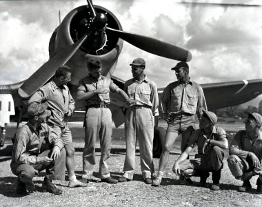 127-N-58381 - Guadalcanal. Jap killers all are these seven…