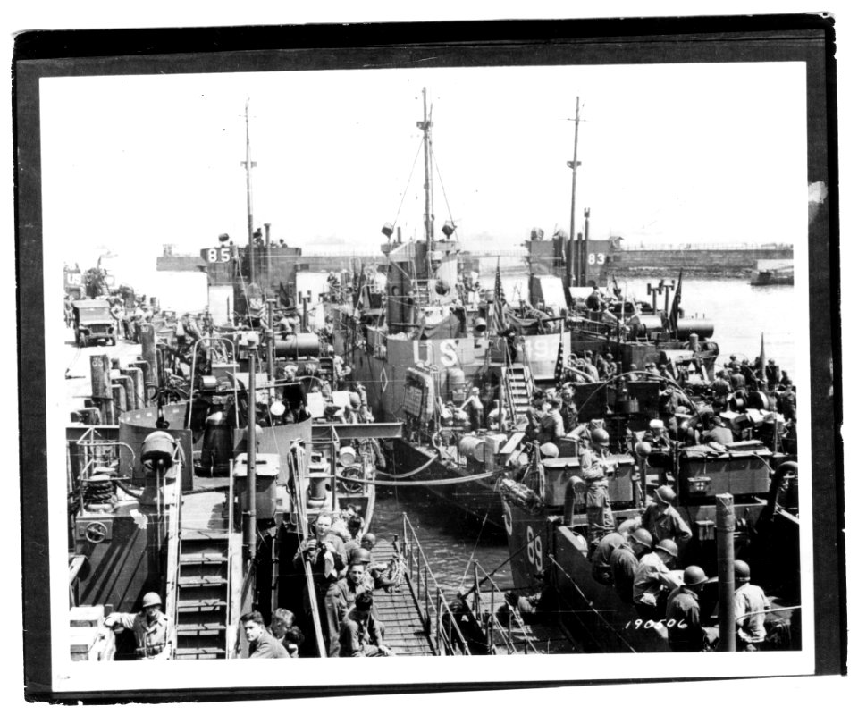 SC 190506 - Assault troops, first to storm the continent, …