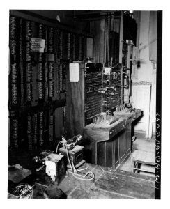 SC 190620 - Closeup of the French commercial switchboard a… photo