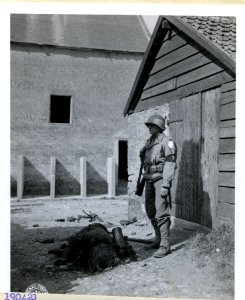 SC 190421 - Equipment littered about this dead German tell…
