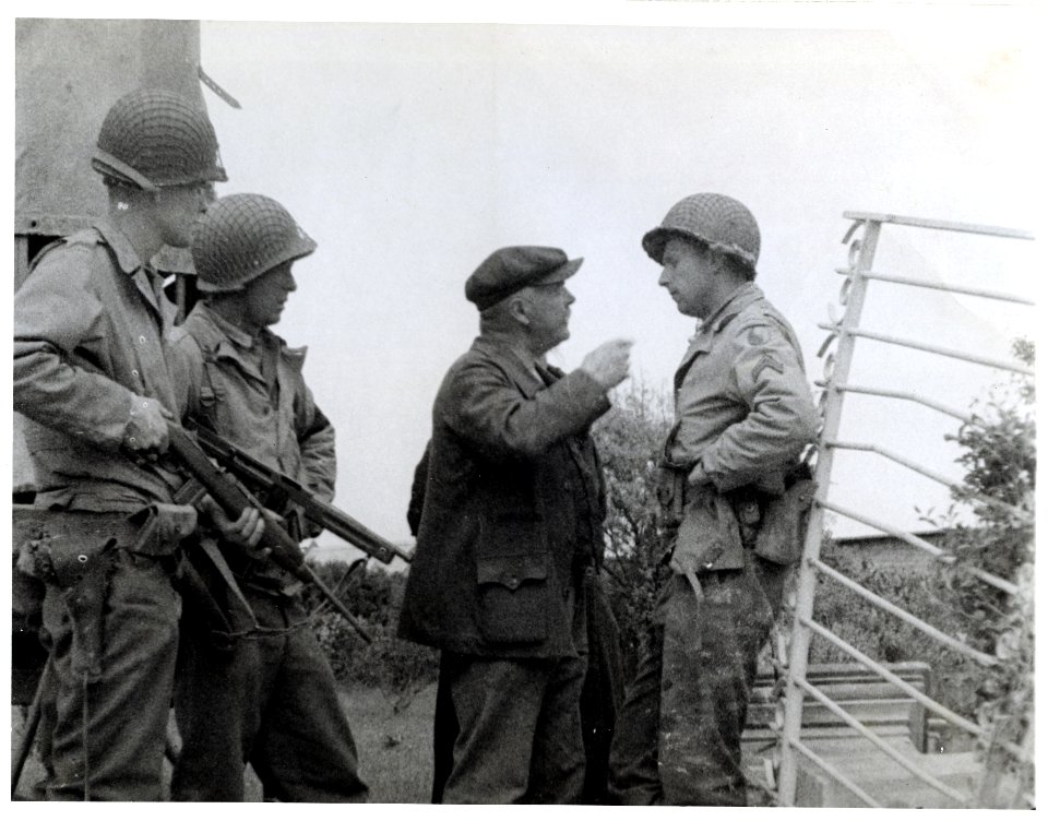 SC 320866 - A French peasant gives information to an Ameri…