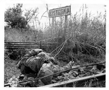 SC 190736 - Dead German lies along railroad which was stro…