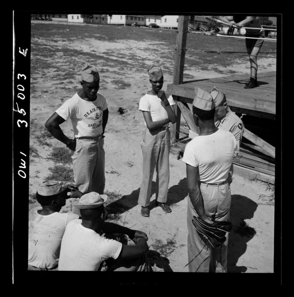 Daniel Field, Georgia. Air Service Command. Negro servicem…