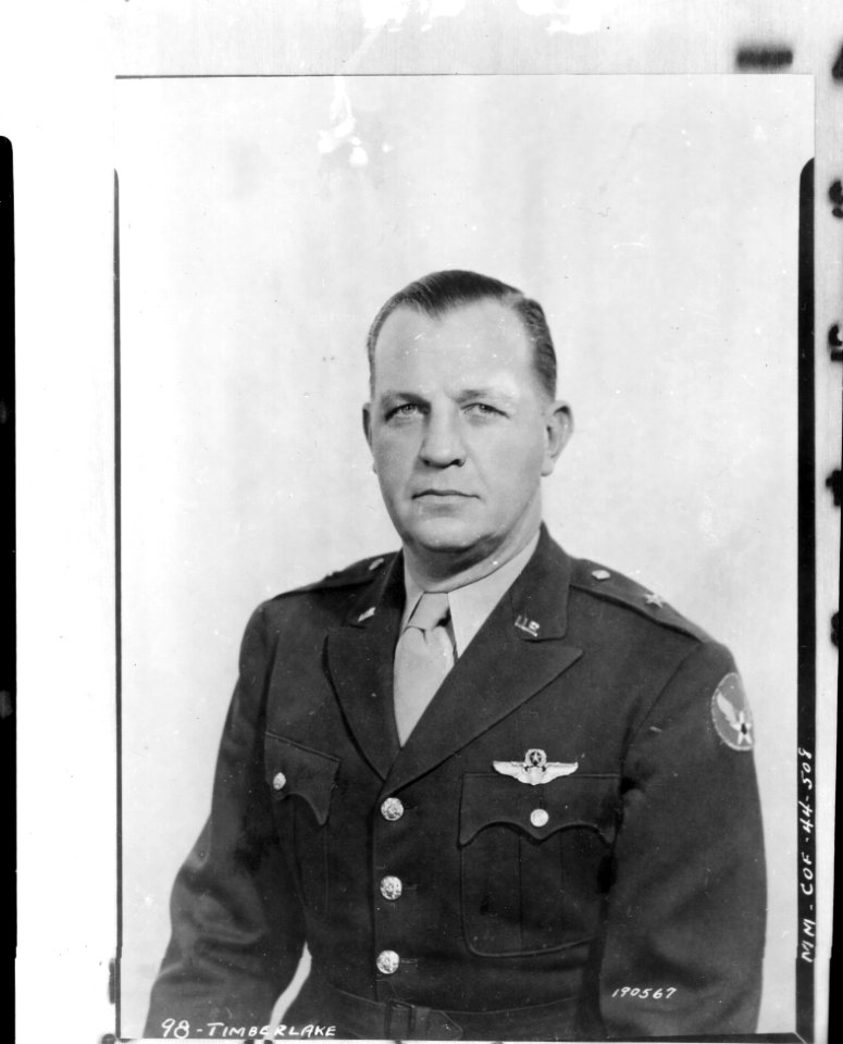 SC 190567 - Portrait of Brig. General P.W. Timeberlake. No…
