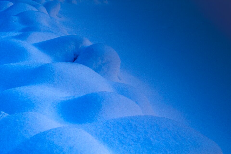 Winter cold landscape