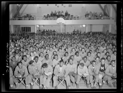 Camp Lejeune, New River, North Carolina. A social gatherin…
