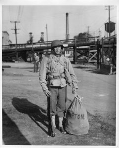 Herschew Crafton, 10th Engineers, 3rd Division, shortly be…