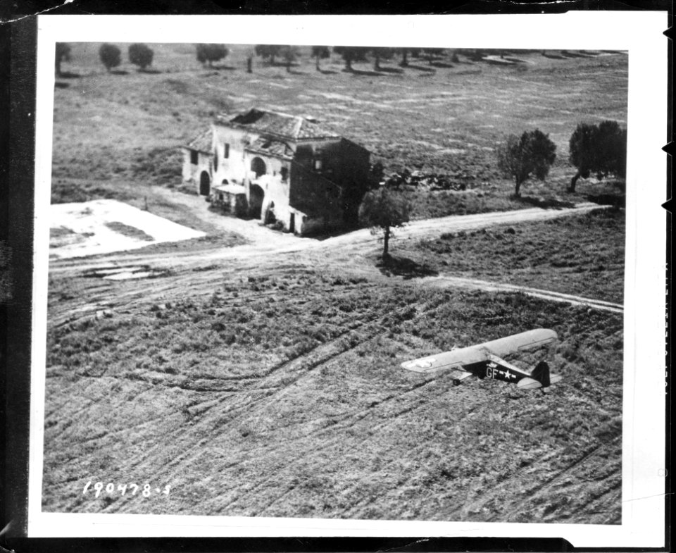 SC 190478-S - A Cub plane hedgehopping on a routine patrol…