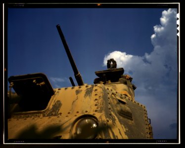 Tank commander, Ft. Knox, Ky. June, 1942.