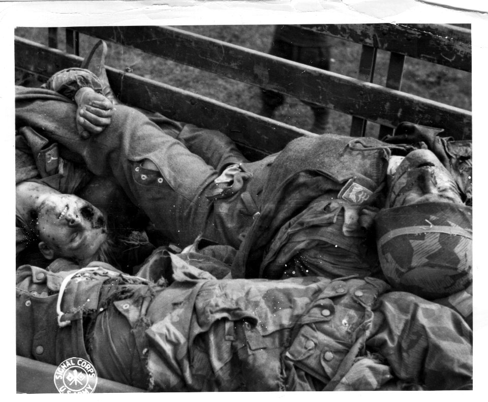 SC 190600 - Dead German paratroopers in a truck prior to b…