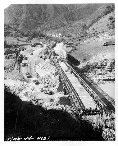 SC 196337 - Nearly completed bailey bridge north of Firenz…