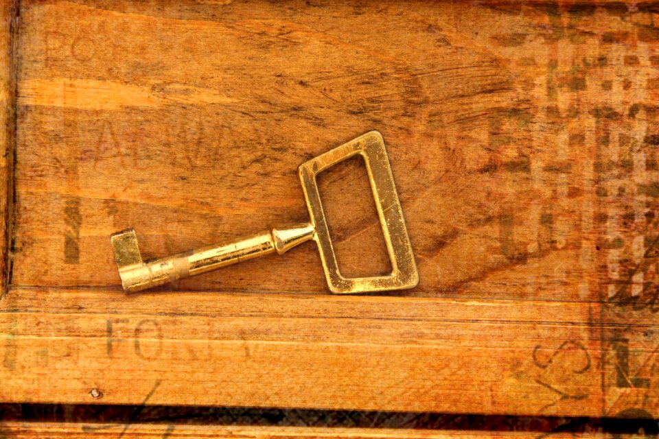 Antique deco close up