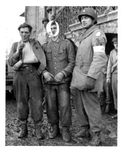 SC 196851-A(S) - Two wounded Germans of a group which was …