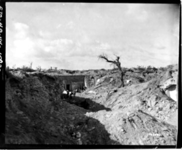SC 194534 - After cleaning out Fort Kerandoux, Yank infant…