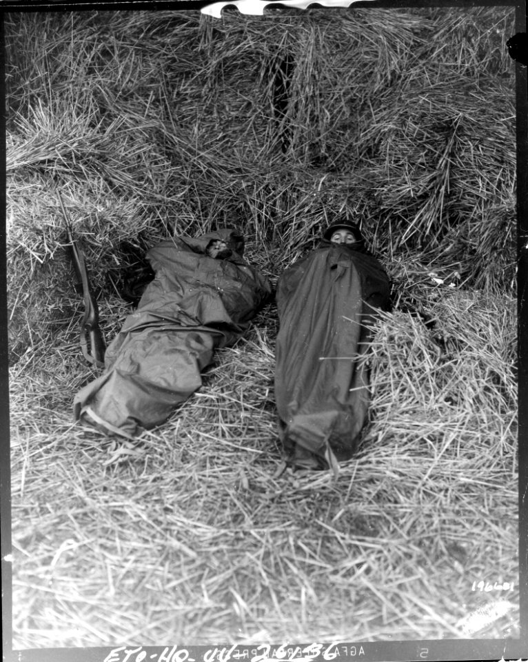 SC 196681 - *Two men of Co. A, 120th Inf., 30th Division, …