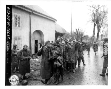 SC 197061 - German prisoners captured in house to house fi… photo