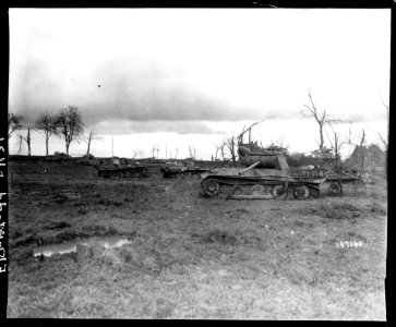 SC 197160 - These German Panther tanks were knocked out by…
