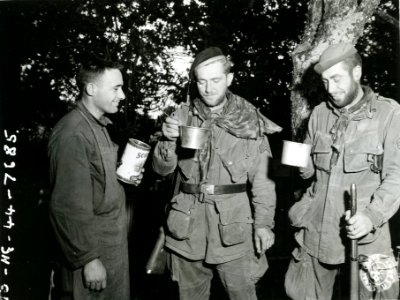 SC 324432 - Pvt. John C Rodrigues, Pawtuckett, R.I., gives…