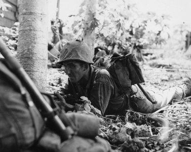 Marine Private First Class Louis P. Hart, of 603 East Clem… photo