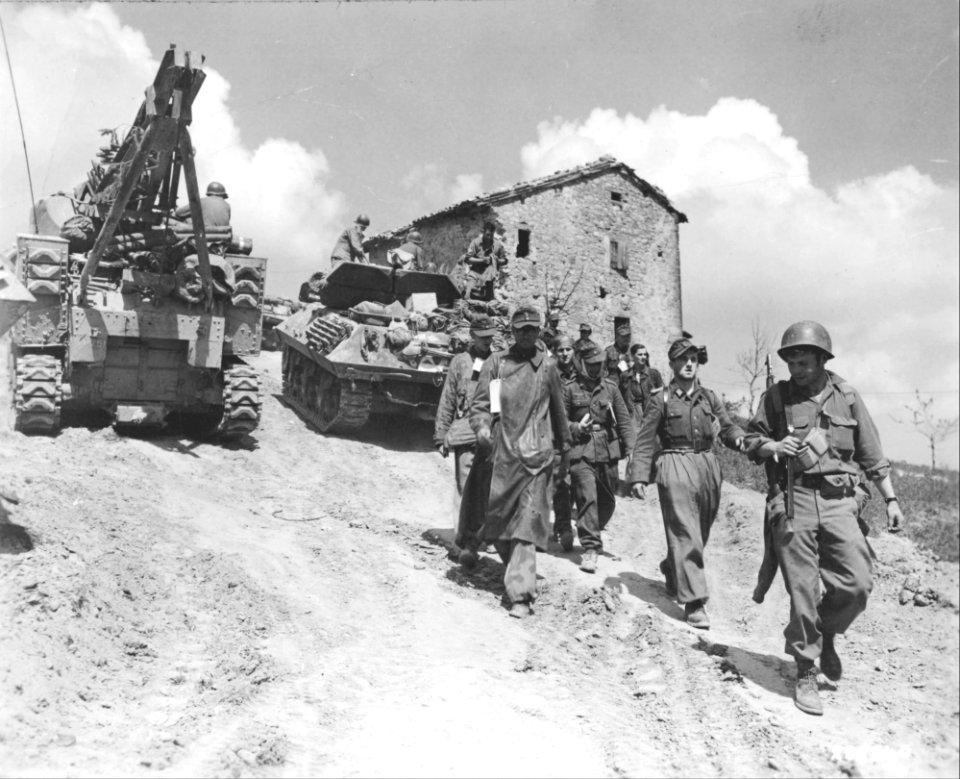 SC 205360 - German prisoners, taken by troops of the 10th …