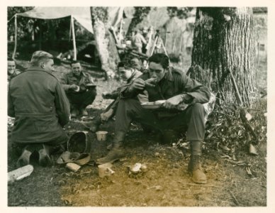 Pvt. Frederick A. Adcock, 107 AAA Group, from 2063 Hatch S…
