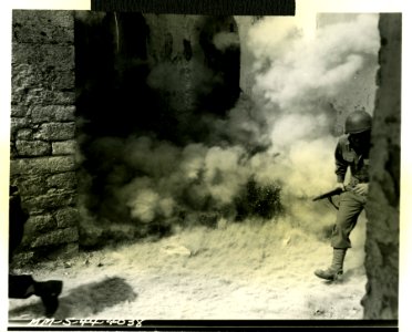 The moment a mortar shell exploded next to an American sol…
