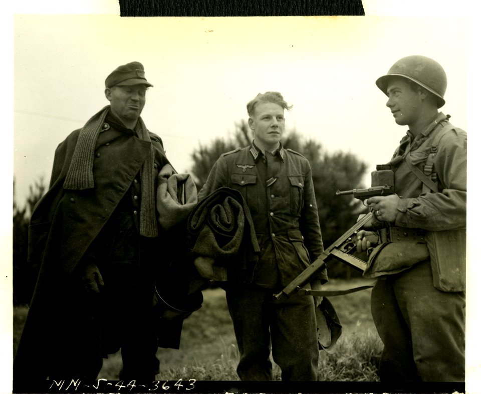 Sgt Maurice Parker of Fairfield, Maine, (right) one of the…