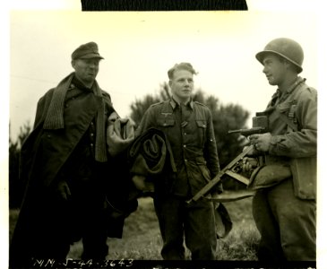 Sgt Maurice Parker of Fairfield, Maine, (right) one of the…